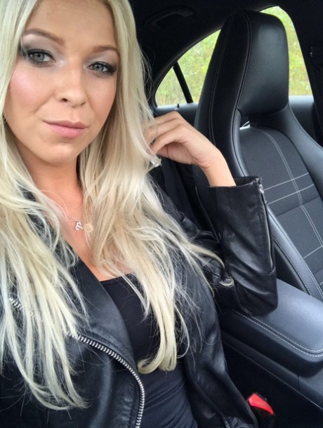 Blonde amateur from Slovenia takes safe for work selfies in a few outfits 77789815
