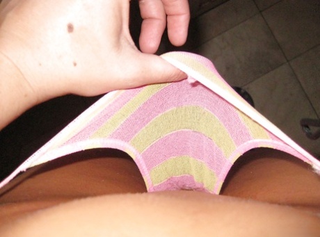 Brunette ex-girlfriend Beverly Hills flashing big natural tits in kitchen 96086465